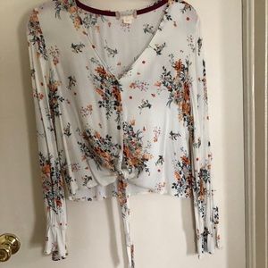 Alter’d state floral crop top